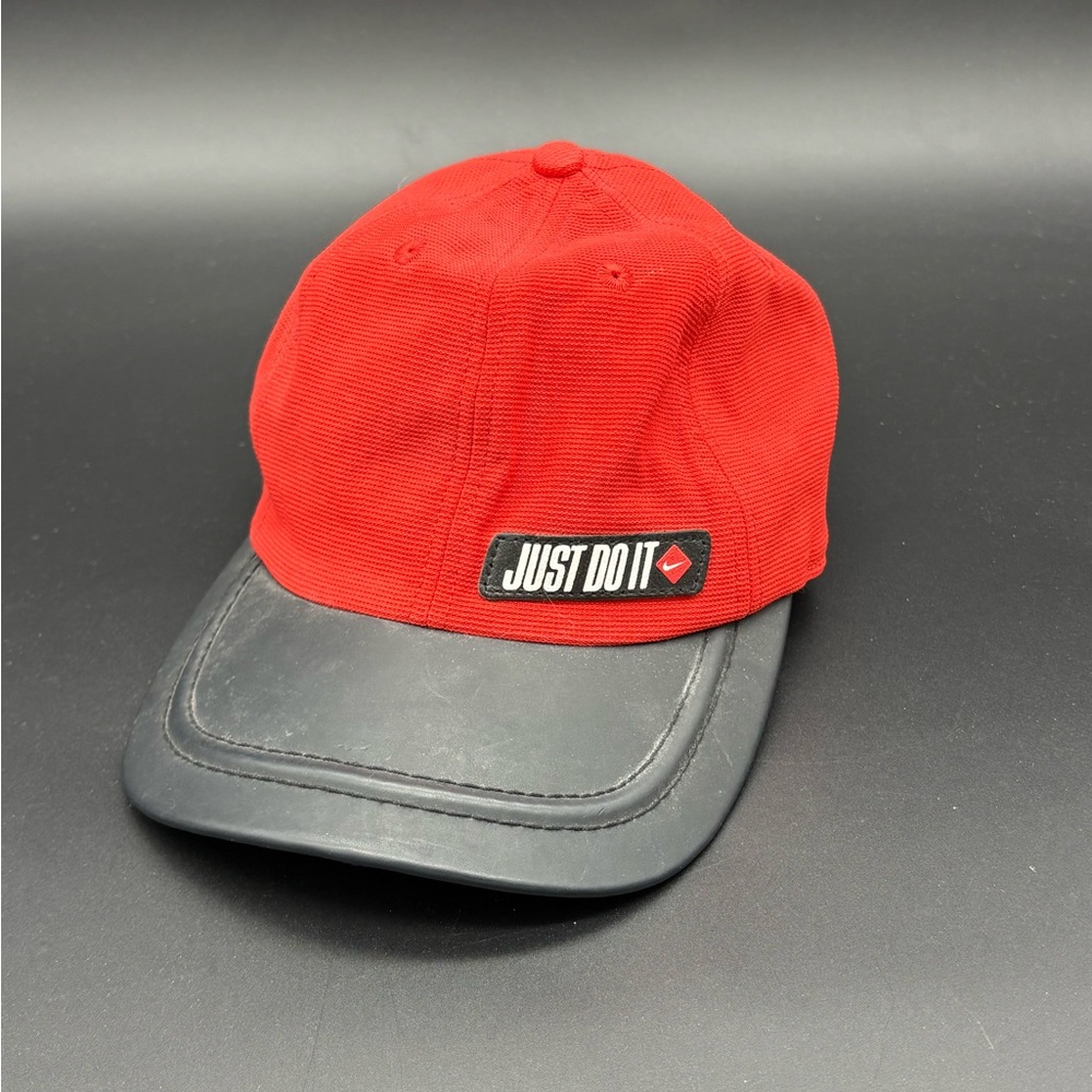 Nike Just Do It Retro Cap Japan Style VERY RARE 90s Y2K VTG Hat Red